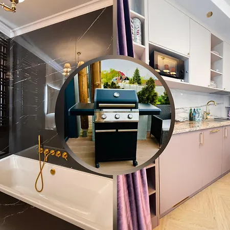 Appartement Pratum Pink&blue - 2 Glamour Z Widokiem Na Jezioro I Grillem Mikołajki